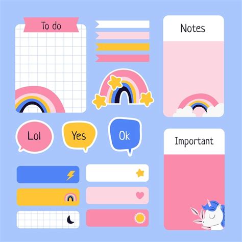 Printable Notebook Sticker Design 的图像结果