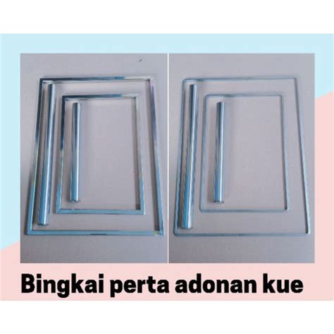 Jual Bingkai perata adonan kue kering / Cetakan kue cookies /bingkai ...