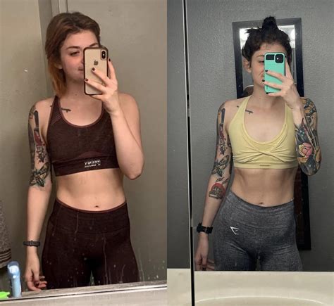 Progress Pics of 5 lbs Muscle Gain 5 feet 3 Female 115 lbs to 120 lbs | Progress pictures ...