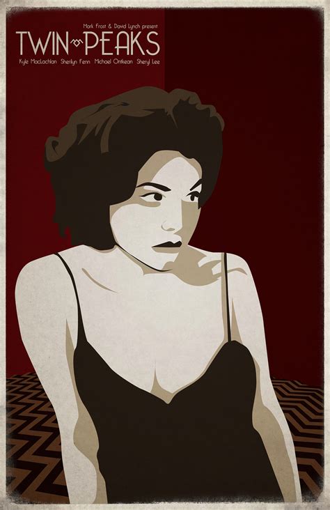 Twin Peaks Poster Collection on Behance