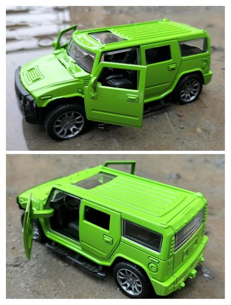 RUHANI Model Metal Hummer Diecast Toy Car with Openable Doors 1:36 ...
