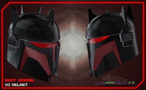 Moff Gideon Helmet Mandalorian 3D Print Cosplay Armor 3D model 3D ...