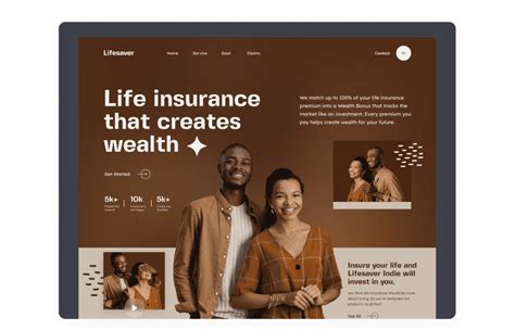 Insurance Web Design 的图像结果