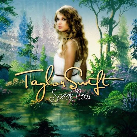 Taylor Swift – Speak Now (Taylor’s Version) album art - Fonts In Use