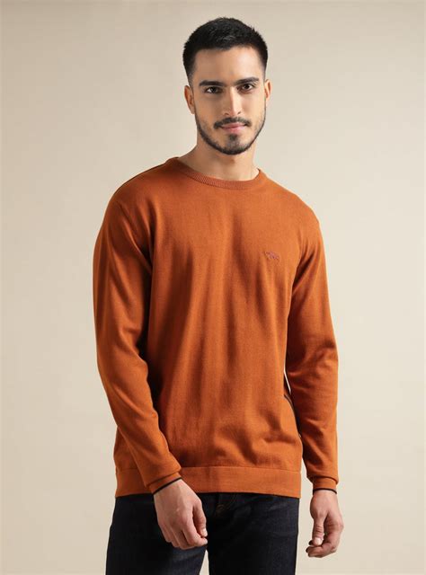 Andamen Russet Crew-Full Sleeves