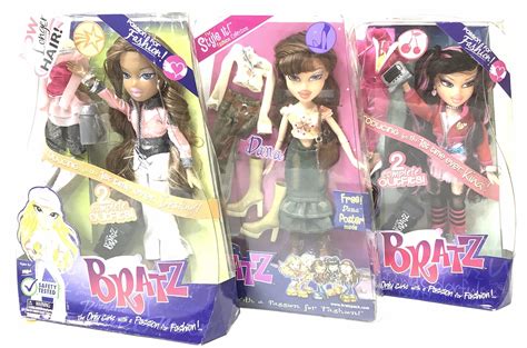 Lot - (3pc) Bratz Passion 4 Fashion Dolls
