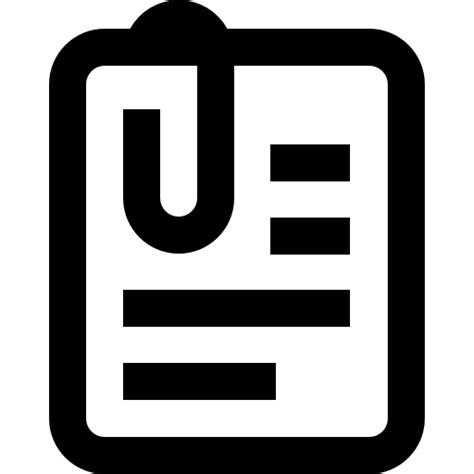 Attach File Symbol 的图像结果