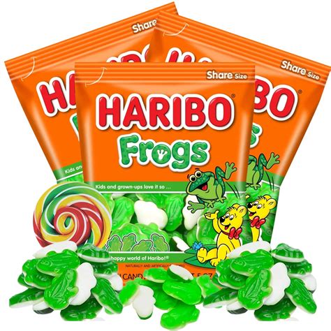 Amazon.com : Frogs Gummy Candies, Frog Shaped Fruit Flavored Gummies ...
