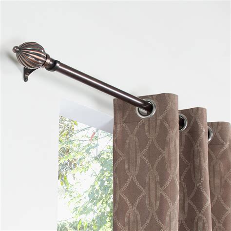 Buy DECO WINDOW Jacquard Brown Printed Door Curtains - 36.5x30cm - Set ...