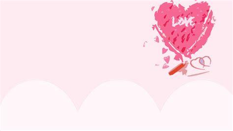 唯美浪漫的爱情爱心背景ppt模板|幻灯片模板免费下载 - ppt宝藏