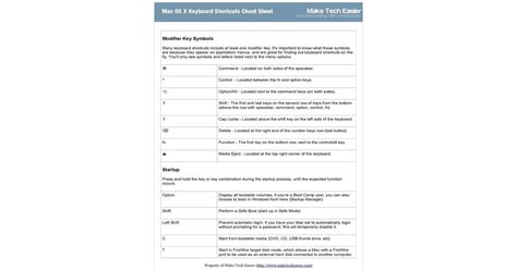Image result for Mac OS Keyboard Shortcuts