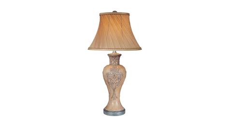 Ambience 10376-0 1 Light 32.5" Height Table Lamp with Cream Shade ...