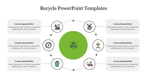 Recycle PowerPoint Template 的图像结果