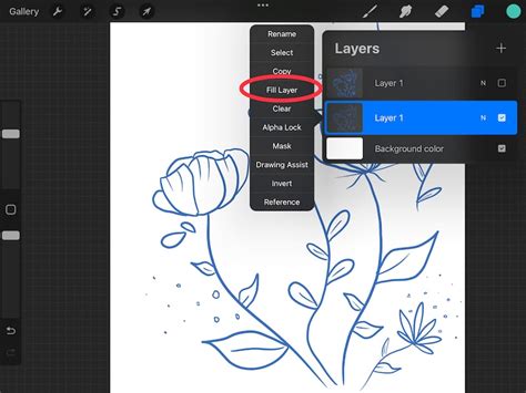 Procreate How to Fill Color 的图像结果