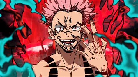 Sukuna Wallpaper 4K, Fan Art, Jujutsu Kaisen, 5K