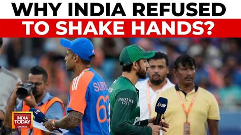 Pakistan launches formal protest against Indian players over handshake ...