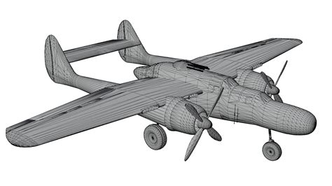 Image result for P-61 Model Build