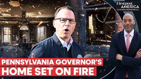 Pennsylvania Governor Josh Shapiro's Home Set Ablaze in Arson Attack ...