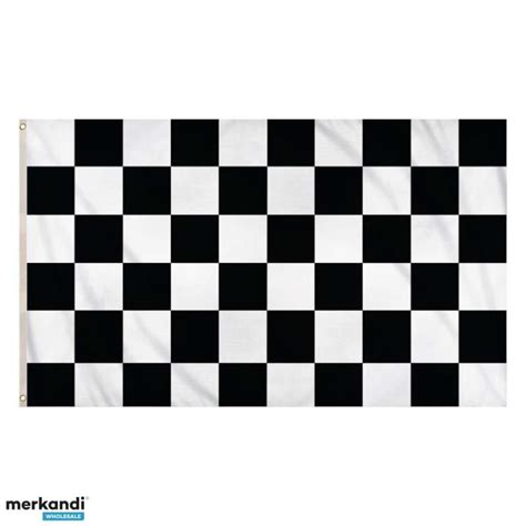 Black White Checkered Flag Large 5 Feet x 3 Feet Sturdy and ...