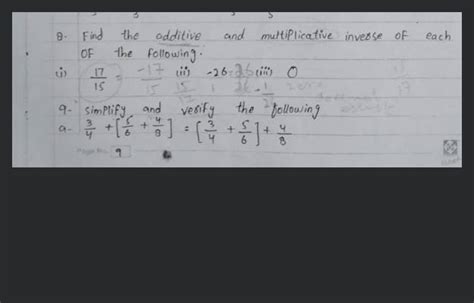 Image result for Additive and Multiplicative Inverse