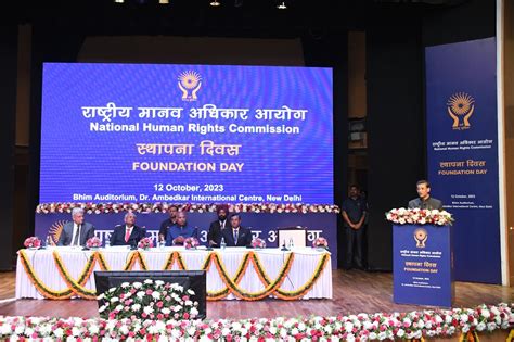30th Foundation Day of the NHRC | National Human Rights Commission India