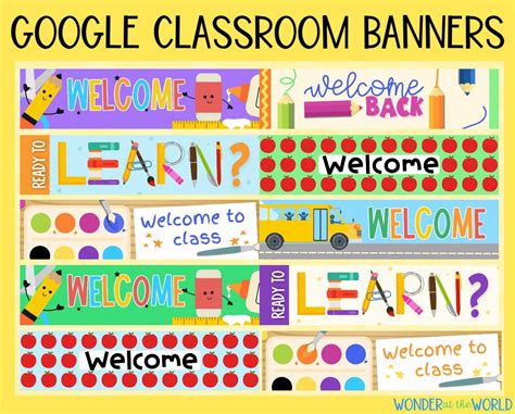 Google Classroom Banner Template - prntbl.concejomunicipaldechinu.gov.co