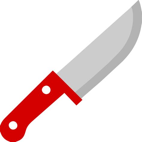 knife clip art vector. knife isolated on white background , top view ...