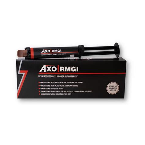 AXIMACK AXO Rmgi | Radiopaque Resin-Modified Glass Ionomer Luting Ceme ...