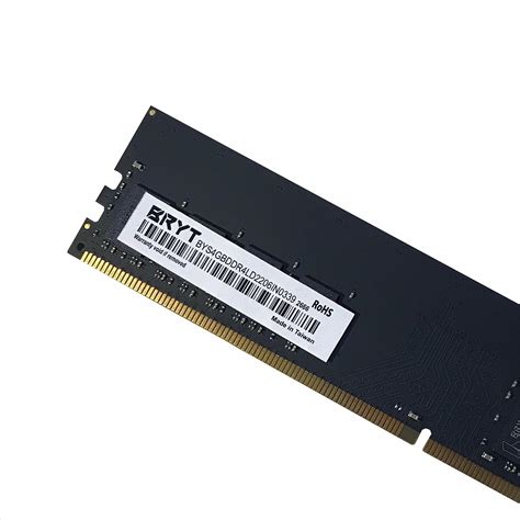 Amazon.in: Buy BRYT Standard DDR4 4GB (Dual Channel) PC DRAM (RAM DDR4 ...