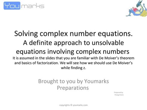 Image result for Solving Problems with Complex Numbers