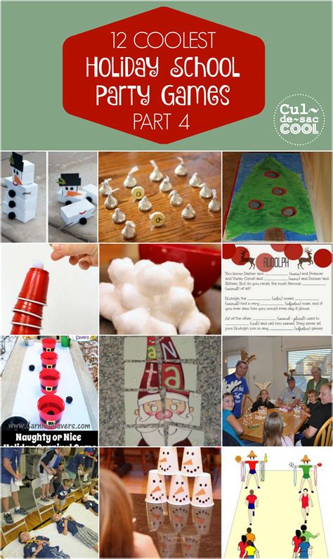 12 COOLEST HOLIDAY SCHOOL PARTY GAMES — PART 4 - | School christmas ...
