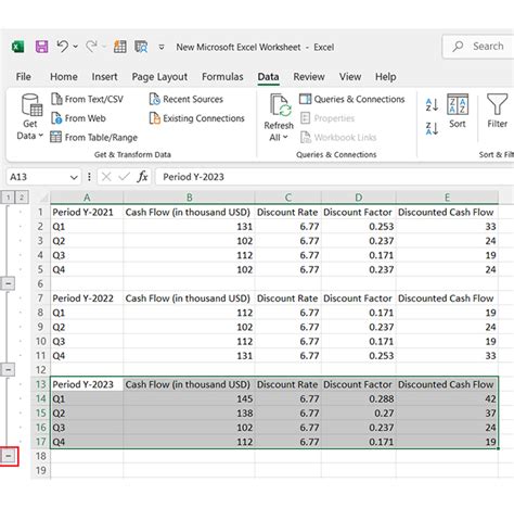 Image result for Group Data Di Excel