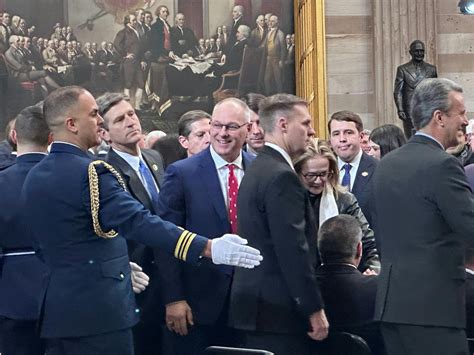 Minnesota Sen. Amy Klobuchar speaks at Trump’s inauguration