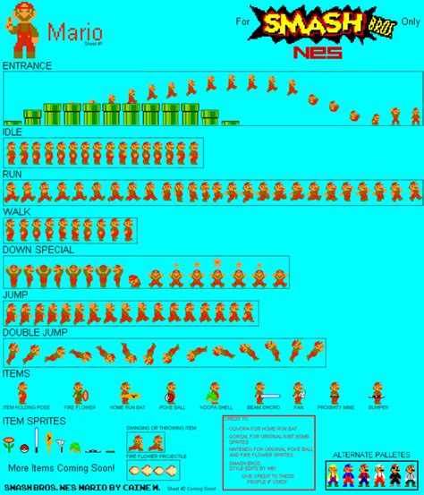 Mario Sprites