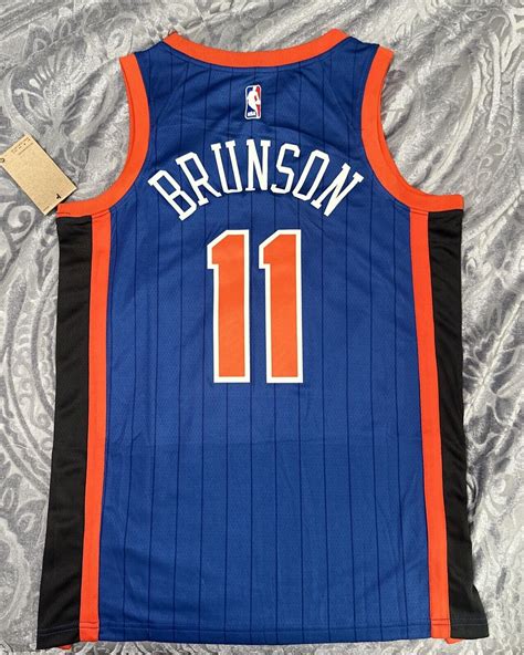 NBA New York Knicks #11 Jalen Brunson Jersey | Grailed
