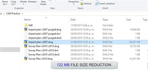 Image result for AutoCAD Reduce File Size