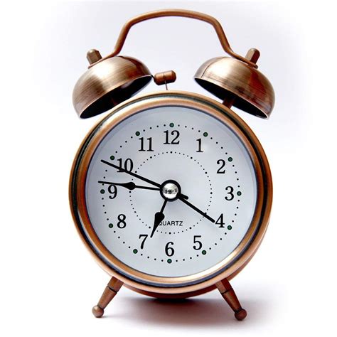 Buy Purabelle Twin Bell Alarm Clock for Heavy Sleepers with Night Led ...