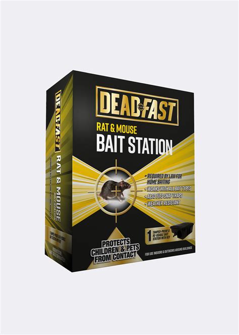 Deadfast Mouse and Rat Bait Station | Dobbies Garden Centres