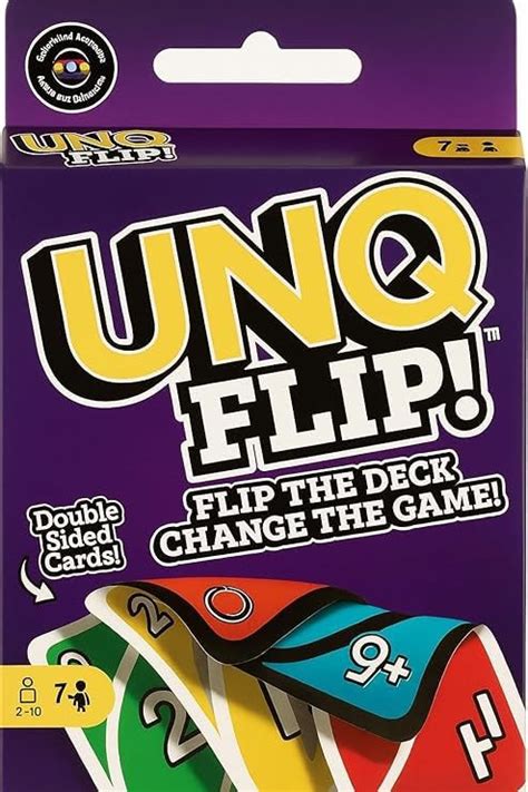 ARCADE GAMES Imported UNU Flip Side Card Game for Kids & Family ...