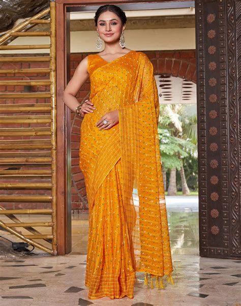 Shop Bandhani Sarees Online – Vibrant Ethnic Prints – Sudathi