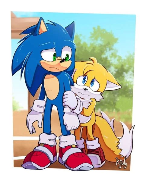 Sonic / Tails | Sonic, Hedgehog movie, Sonic the hedgehog