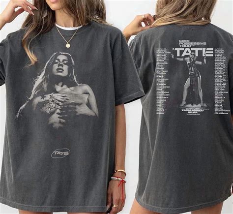 Tate McRae 2025 Concert Tee, Miss Possessive Tour 2025, Tate McRae Fan ...