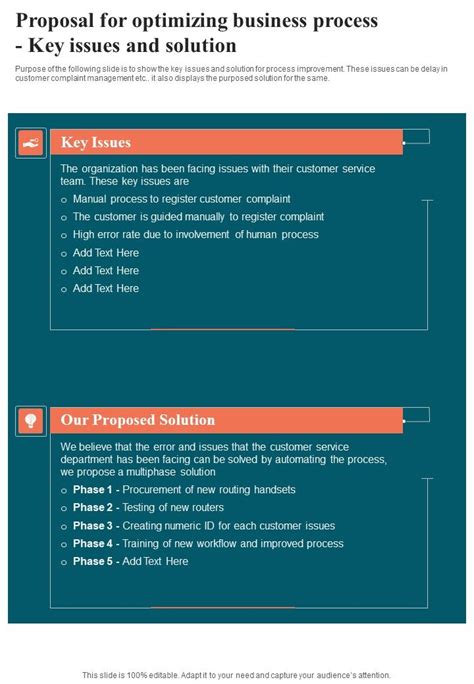 Image result for Solution Proposal Example