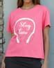 Buy Pink Tshirts for Women by Shein Online | sheinindia.in