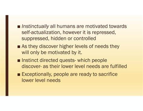 Maslows theory of motivation | PDF