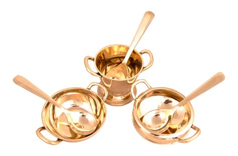 Bronze Kansa Serving Set for Home and Hotel Serving Purpose – SHIV ...