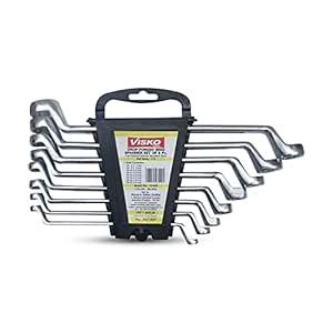 VISKO S028 8 PCs RING SPANNER SET : Amazon.in: Home Improvement