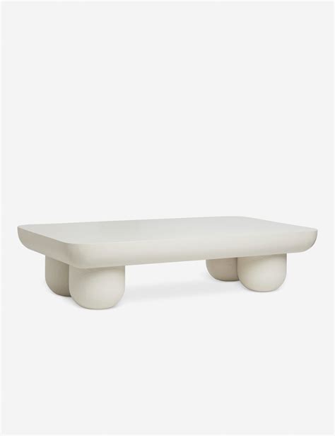 Clouded Rectangle Coffee Table by Sarah Sherman Samuel