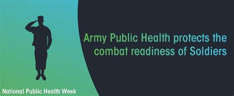 Army public health professionals celebrate National Public Health Week ...
