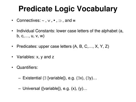 Image result for Predicate Logic Examples